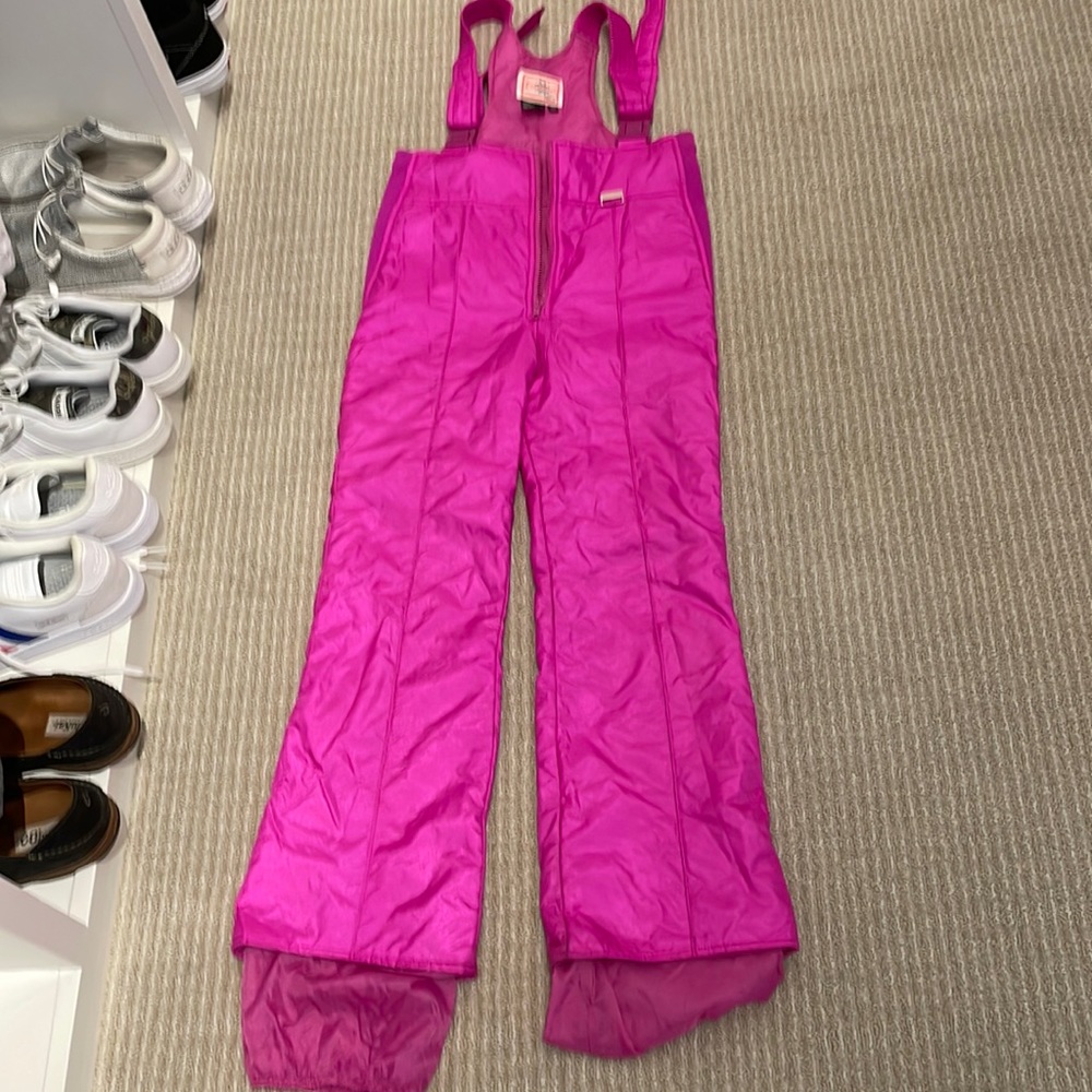 Edelweiss kids snow pants with adjustable shoulder straps